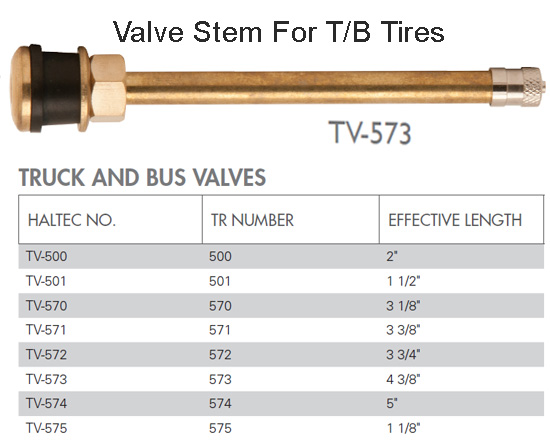 Valve Haltec TV-573